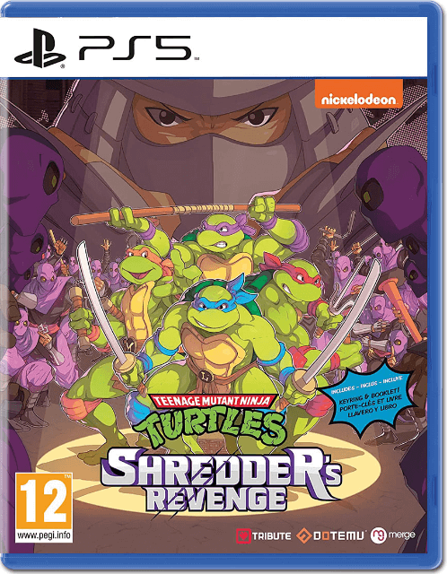 Teenage Mutant Ninja Turtles: Shredder's Revenge [Radical Edition] box art for Playstation 5